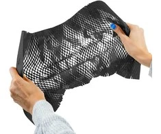 Bublaki Juodas korio pjaustytas popierius 30x25
