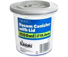 Bublaki Vakuuminis maisto indas 1000 ml, aukštis 13 cm
