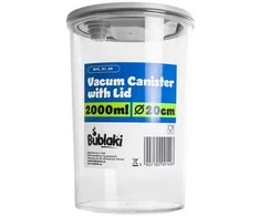 Bublaki Vakuuminis maisto indas 2000 ml, aukštis 20 cm
