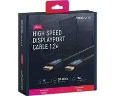 CLICKTRONIC Kabelis DisplayPort DP - DP 1.2 4K 5m