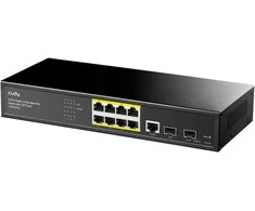 Šakotuvas Cudy GS2008PS2 tinklo jungiklis Valdomas L2 Gigabit Ethernet (10/100/1000) Maitinimas per Ethernet (PoE) Juodas