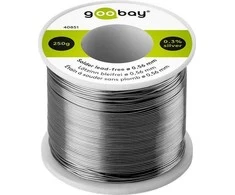 Bešvinė skarda Sidabrinis + COPPER Goobay 0,56mm 250g