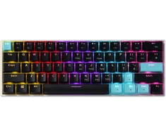 „Delux KM36 RGB“ mechaninė klaviatūra, juodai mėlyna