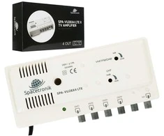 Namų televizoriaus stiprintuvas 4xOUT Spacetronik SPA-VU28X4