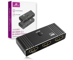 Dviejų krypčių jungiklis 2x1 8K HDMI 2.1 Spacetronik