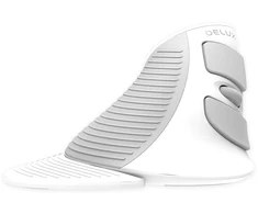 Ergonomiška pelė Delux M618G DB balta belaidė