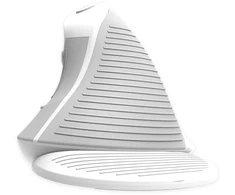Ergonomiška pelė Delux M618G DB balta belaidė