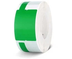 Etiketės B serijos Niimbot 25x38+40 mm 100 vnt. žalios