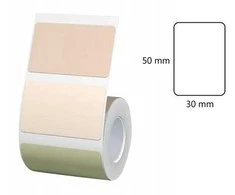 Terminės etiketės Niimbot lipdukai T 50x30mm 230vnt