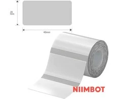 Etikečių serija Niimbot TT40*20-320 Skaidrios