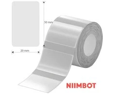 Etiketės serija Niimbot TT50*20-320 skaidrios