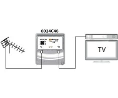 Filtras LTE 5G 4G Johansson 6024C48 5–694 MHz