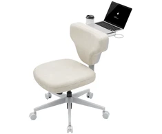 Daugiapozicinis fotelis Spacetronik FOLDI 22 Baltas