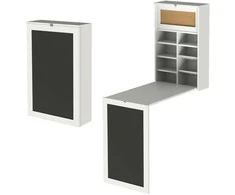 Spacetronik Funky Furniture sulankstomas sieninis rašomasis stalas