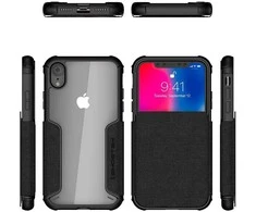 Ghostek Exec 3 Apple iPhone Xr dėklas juodas