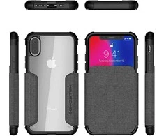 Ghostek Exec 3 Apple iPhone Xs dėklas, pilkas