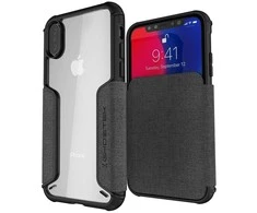 Ghostek Exec 3 Apple iPhone Xs dėklas, pilkas