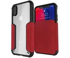Ghostek Exec 3 Apple iPhone Xs dėklas raudonas