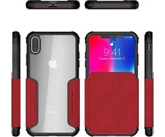 Ghostek Exec 3 Apple iPhone Xs Max dėklas raudonas