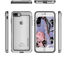 Ghostek Sidabrinis dėklas Atomic Slim Apple iPhone 7 Plus 8 Plus