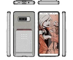 Ghostek Sidabrinis „Exec 2 Samsung Galaxy Note8“ dėklas