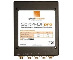 Global Invacom „Invacom 1x4 Split4-OF“ optinis skirstytuvas