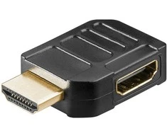Goobay Adapterio lizdas - kištukas HDMI 2.1 8K HORIZONTAL 90 laipsnių.