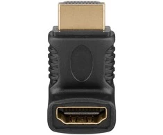 Goobay Adapterio lizdas – kištukas HDMI 2.1 8K VERTICAL 90 laipsnių.