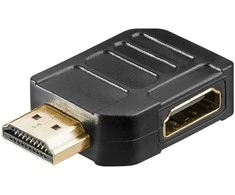 Goobay Adapterio lizdas - kištukas HDMI 2.1 8K HORIZONTAL 270 laipsnių.
