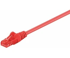 Goobay Kabelis LAN Patchcord CAT 6 U/UTP Raudonas 3m