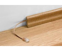Goobay Kabelis LAN Patchcord CAT 6 U/UTP FLAT c raudonas 0,5 m