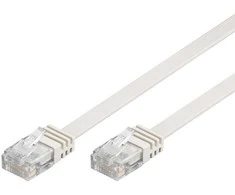 Goobay Patchcord Cat6 U/UTP, plokščias, 5 m (95154)