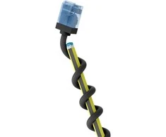 Goobay CAT 6A EXTRA FLEX Patchcord LAN laidas, juodas, 10 m