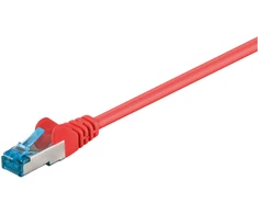 Goobay LAN Patchcord CAT 6A S/FTP laidas, raudonas, 1,5 m