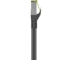 Goobay Kabelis LAN Patchcord CAT 8.1 GHMT S/FTP Juodas 1m