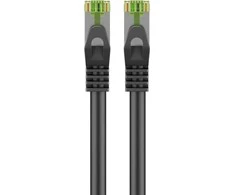 Goobay Kabelis LAN Patchcord CAT 8.1 GHMT S/FTP Juodas 2m