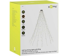 Goobay Kalėdų eglutės lempučių stygos lemputė 400LED 6,75m