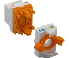 Goobay Lizdas RJ45 CAT 6 panelinis, ekranuotas