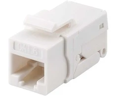 Goobay Gogobay 95742 Keystone modulis RJ45 CAT 6, UTP, 250 MHz, baltas