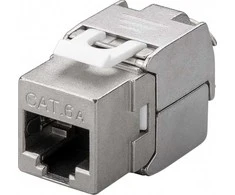 Goobay Keystone RJ45 CAT 6A S/FTP juntis Ekranuota
