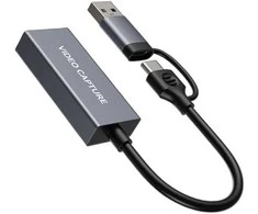„Grabber HDMI 4K60 USB-A USB-C EZCAP 370M Cam Link“