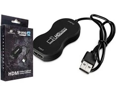 Grabber Spacetronik SP-HVG12 HDMI įrašymo įrenginys, skirtas kompiuteriui