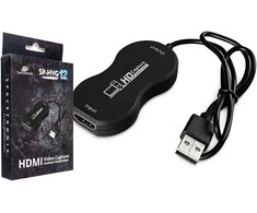 Grabber Spacetronik SP-HVG12 HDMI įrašymo įrenginys, skirtas kompiuteriui