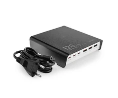 120W pakrovėjas 6 USB A ir C prievadai Ldnio Q605 juodas