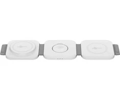Goobay 15 W sulankstomas trys viename USB-C indukcinis įkroviklis