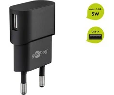 Goobay USB-A įkroviklis | 44947 | USB-A | 5 W | 5 V | Įkroviklis