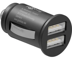 Krautuvas Goobay Automobilio įkroviklis 2xUSB 4.8A 12 / 24V DC 4520
