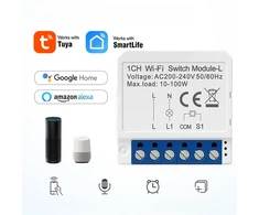 Be neutralaus „Wi-Fi“ jungiklio Avatto LWSM16-W1