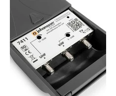 Johansson 7411 LTE UHF+VHF stiebo stiprintuvas