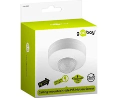 Judesio jutiklis SUFITOWY IR TRIPLE 360st 12m Goobay
